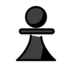 Chess Pawn Emoji Copy Paste ― ♟️ - openmoji