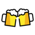 Clinking Beer Mugs Emoji Copy Paste ― 🍻 - openmoji