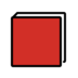 Closed Book Emoji Copy Paste ― 📕 - openmoji