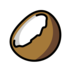Coconut Emoji Copy Paste ― 🥥 - openmoji