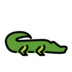 Crocodile Emoji Copy Paste ― 🐊 - openmoji