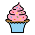 Cupcake Emoji Copy Paste ― 🧁 - openmoji