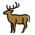 Deer Emoji Copy Paste ― 🦌 - openmoji