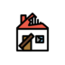 Derelict House Emoji Copy Paste ― 🏚️ - openmoji