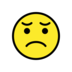 Disappointed Face Emoji Copy Paste ― 😞 - openmoji