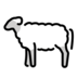 Ewe Emoji Copy Paste ― 🐑 - openmoji