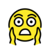 Face Screaming In Fear Emoji Copy Paste ― 😱 - openmoji