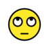 Face With Rolling Eyes Emoji Copy Paste ― 🙄 - openmoji