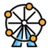 Ferris Wheel Emoji Copy Paste ― 🎡 - openmoji