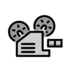 Film Projector Emoji Copy Paste ― 📽️ - openmoji