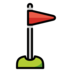 Flag In Hole Emoji Copy Paste ― ⛳ - openmoji