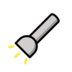 Flashlight Emoji Copy Paste ― 🔦 - openmoji