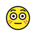 Flushed Face Emoji Copy Paste ― 😳 - openmoji