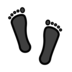 Footprints Emoji Copy Paste ― 👣 - openmoji