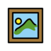 Framed Picture Emoji Copy Paste ― 🖼️ - openmoji