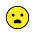 Frowning Face With Open Mouth Emoji Copy Paste ― 😦 - openmoji
