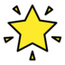 Glowing Star Emoji Copy Paste ― 🌟 - openmoji