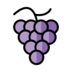 Grapes Emoji Copy Paste ― 🍇 - openmoji