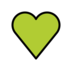Green Heart Emoji Copy Paste ― 💚 - openmoji