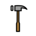 Hammer Emoji Copy Paste ― 🔨 - openmoji