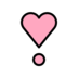 Heart Exclamation Emoji Copy Paste ― ❣️ - openmoji