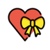 Heart With Ribbon Emoji Copy Paste ― 💝 - openmoji