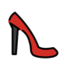 High-heeled Shoe Emoji Copy Paste ― 👠 - openmoji