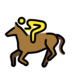 Horse Racing Emoji Copy Paste ― 🏇 - openmoji