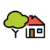 House With Garden Emoji Copy Paste ― 🏡 - openmoji