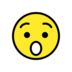 Hushed Face Emoji Copy Paste ― 😯 - openmoji