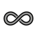 Infinity Emoji Copy Paste ― ♾️ - openmoji