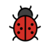 Lady Beetle Emoji Copy Paste ― 🐞 - openmoji