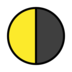 Last Quarter Moon Emoji Copy Paste ― 🌗 - openmoji
