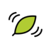Leaf Fluttering In Wind Emoji Copy Paste ― 🍃 - openmoji