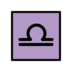 Libra Emoji Copy Paste ― ♎ - openmoji