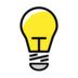 Light Bulb Emoji Copy Paste ― 💡 - openmoji