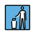Litter In Bin Sign Emoji Copy Paste ― 🚮 - openmoji