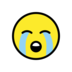 Loudly Crying Face Emoji Copy Paste ― 😭 - openmoji