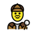 Man Detective Emoji Copy Paste ― 🕵️‍♂ - openmoji