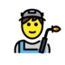 Man Factory Worker Emoji Copy Paste ― 👨‍🏭 - openmoji