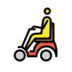 Man In Motorized Wheelchair Emoji Copy Paste ― 👨‍🦼 - openmoji