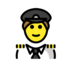 Man Pilot Emoji Copy Paste ― 👨‍✈ - openmoji