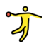 Man Playing Handball Emoji Copy Paste ― 🤾‍♂ - openmoji