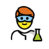 Man Scientist Emoji Copy Paste ― 👨‍🔬 - openmoji
