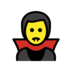 Man Vampire Emoji Copy Paste ― 🧛‍♂ - openmoji
