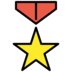 Military Medal Emoji Copy Paste ― 🎖️ - openmoji
