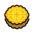 Moon Cake Emoji Copy Paste ― 🥮 - openmoji
