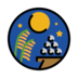 Moon Viewing Ceremony Emoji Copy Paste ― 🎑 - openmoji