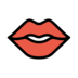 Mouth Emoji Copy Paste ― 👄 - openmoji