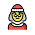 Mrs. Claus Emoji Copy Paste ― 🤶 - openmoji